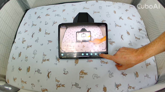 PerchMount | Portable Cot Mount for Cubo AI Smart Baby Monitor 3